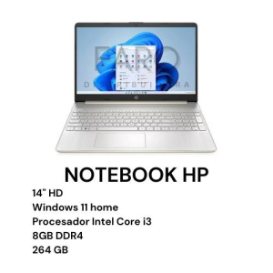 Notebook HP 14” – Intel Core i3
